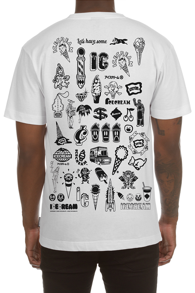 Icecream Stagger SS Tee Mainland Skate Surf