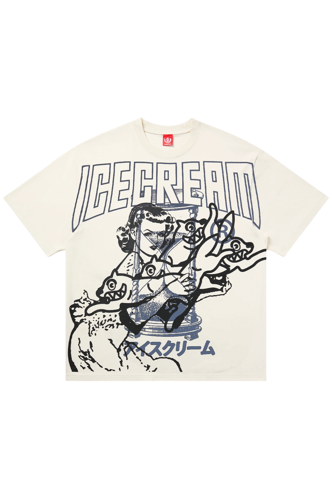 Icecream Time SS Knit Tee (Oversized)