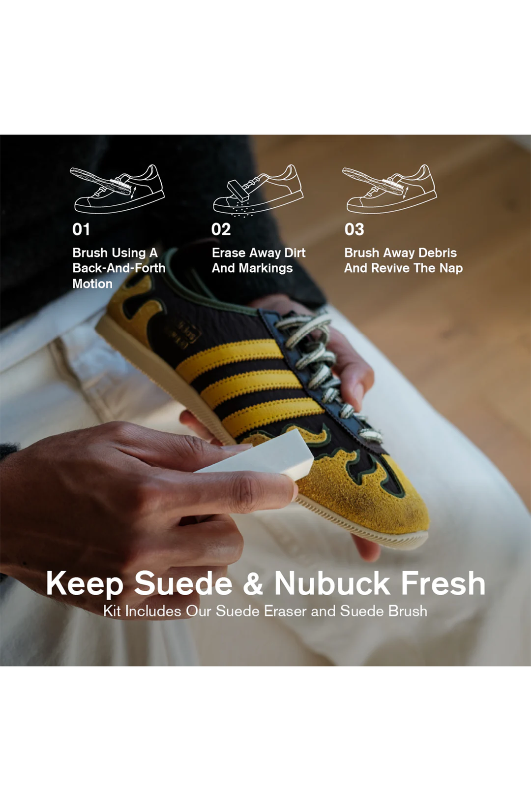Jason Markk Suede Shoe Cleaner Kit