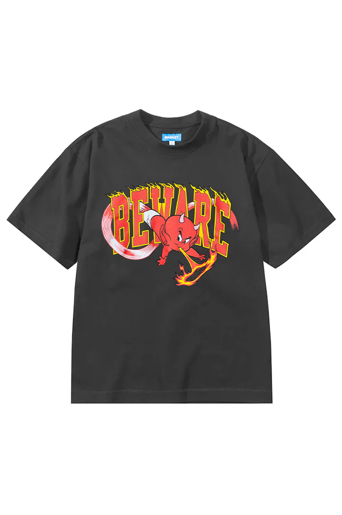 Market Studios Hot Stuff Beware Tee