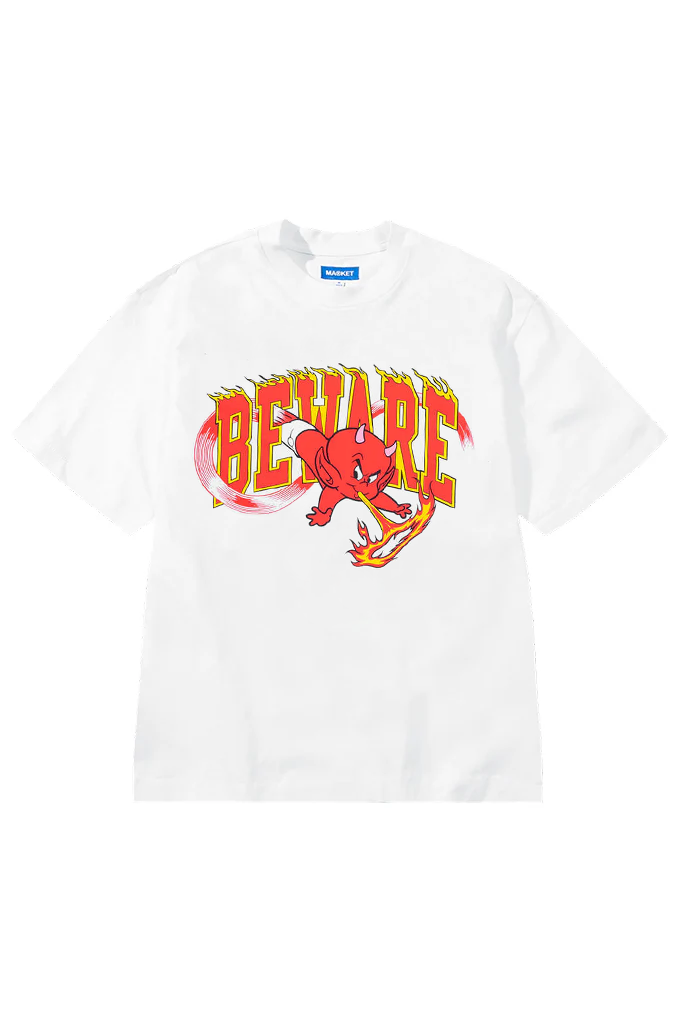 Market Studios Hot Stuff Beware Tee