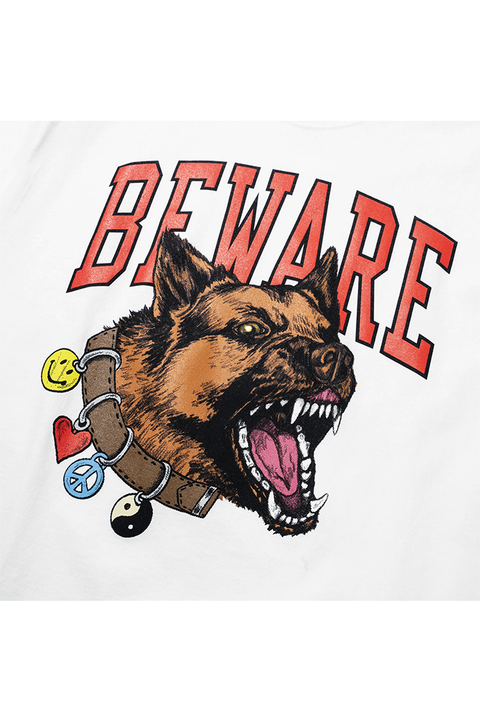 Market Studios Smiley Beware My Collar Tee