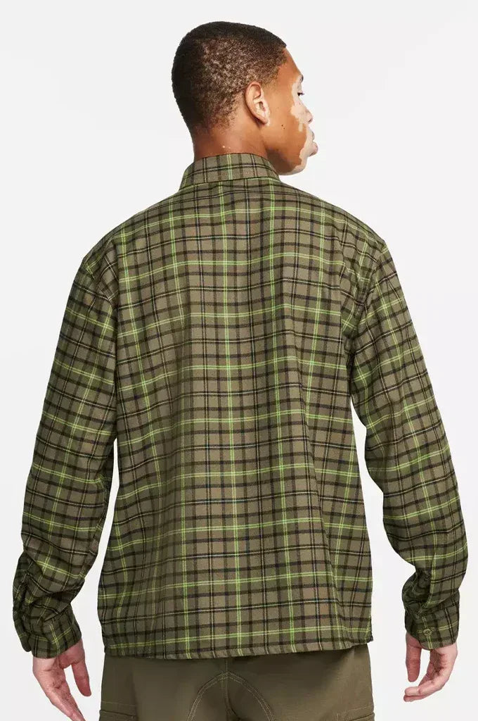 nike sb dress shirt Nike SB Men's Long-Sleeve Button-Up Skate Top