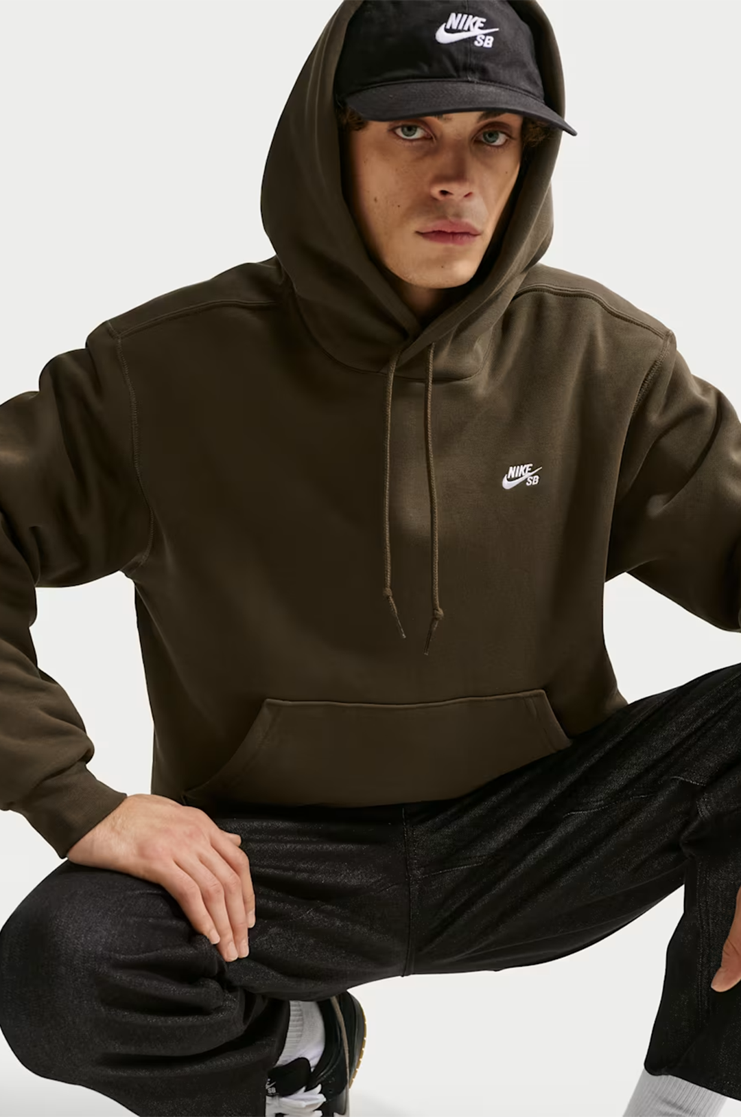 Nike SB Essential Logo Fleece Pullover Skate Hoodie - Mainland Skate & Surf