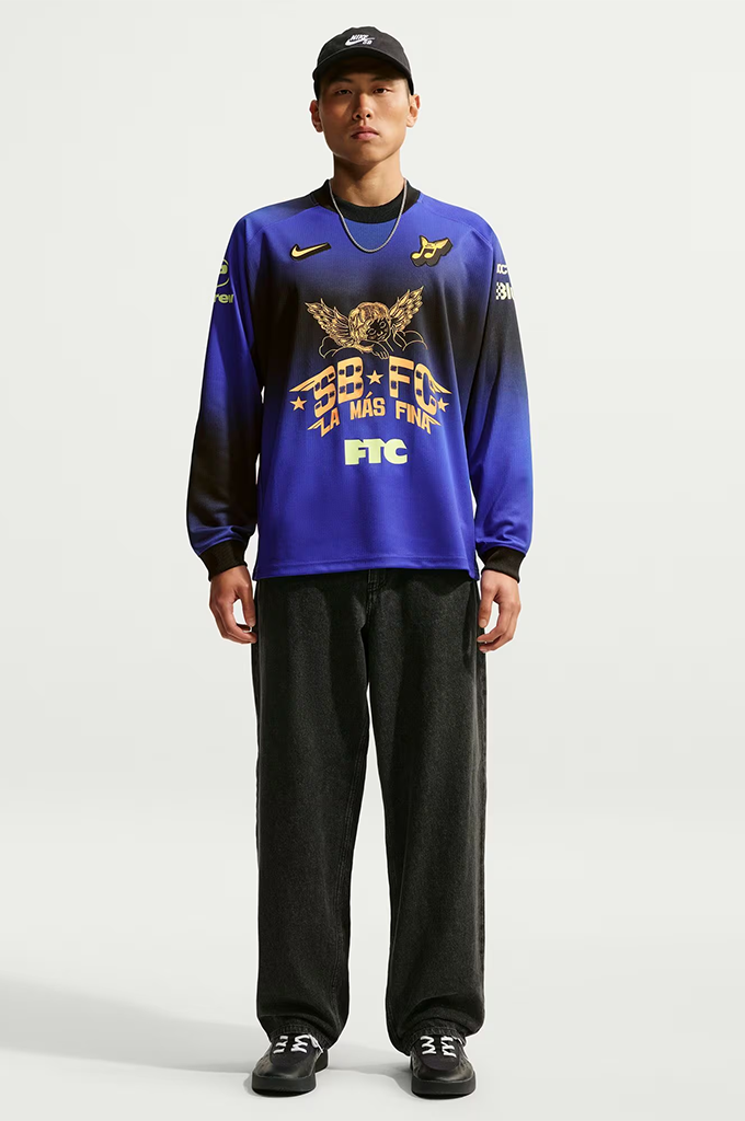Nike SB Club 58 "SB FC Pack" Long Sleeve Jersey Skate Top