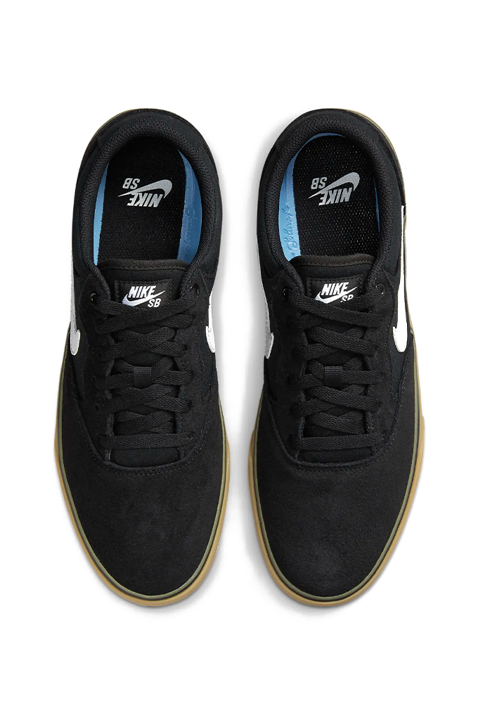 Nike sb chron white & gum skate shoes clearance