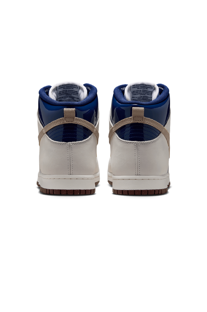 Beyond Store x Nike SB Dunk High Pro Quickstrike Skate Shoes (White/Ivory-Sand Dune)
