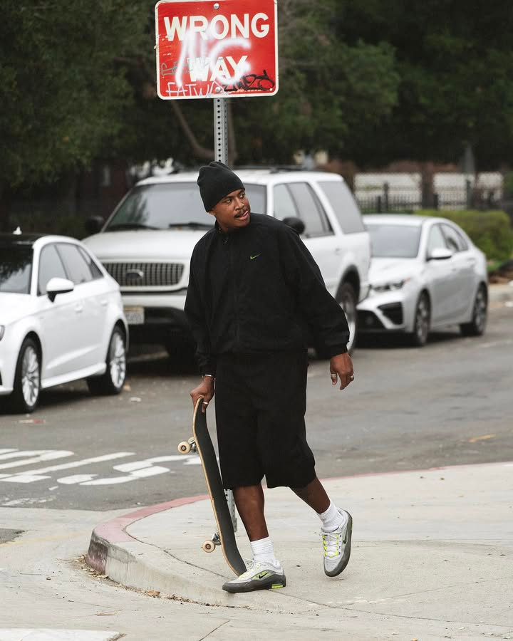 Nike Air Max Ishod 'Neon' Skate Shoes