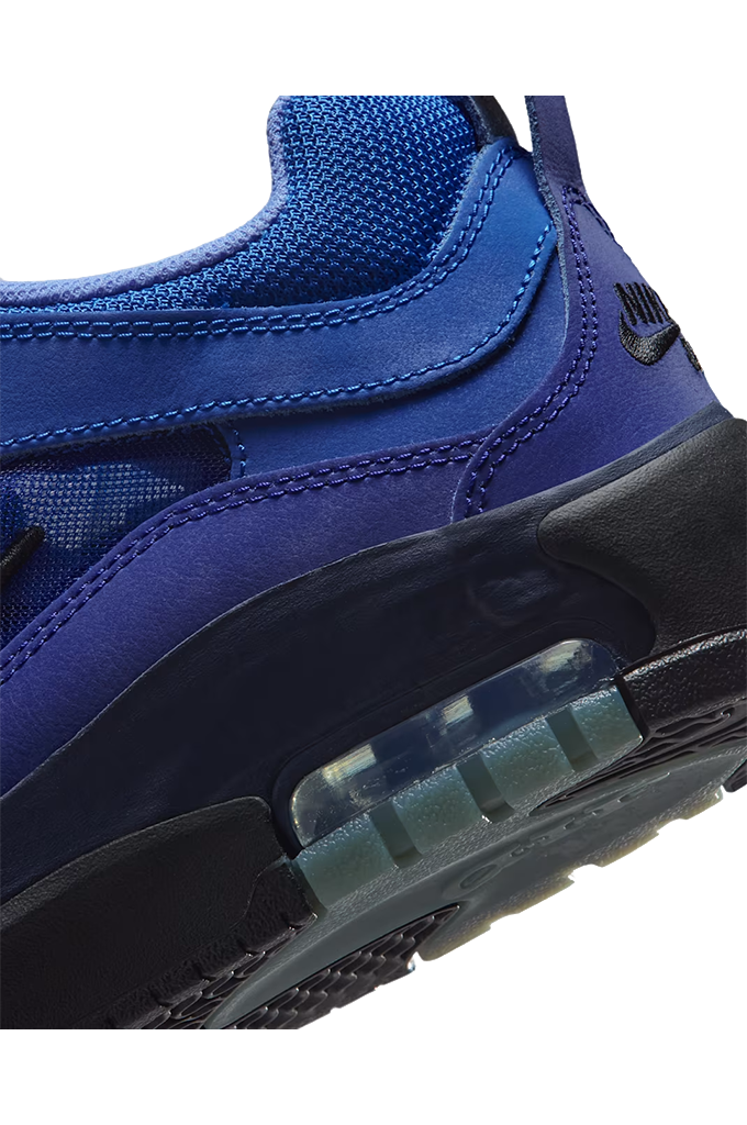 Nike SB Air Max Ishod Skate Shoes (Blue Void/Metallic Silver)