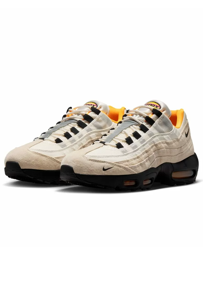 Nike SB Air Max 95 'Club 58'
Shoe in Sail and Laser Orange on white background