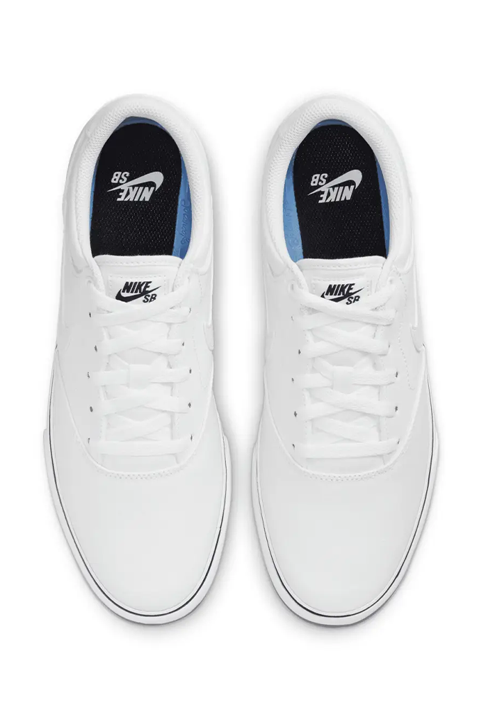 Nike sb check solarsoft men's skate shoes white online