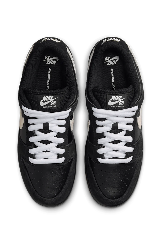 Nike SB Dunk Low Pro Skate Shoes "Black and White"