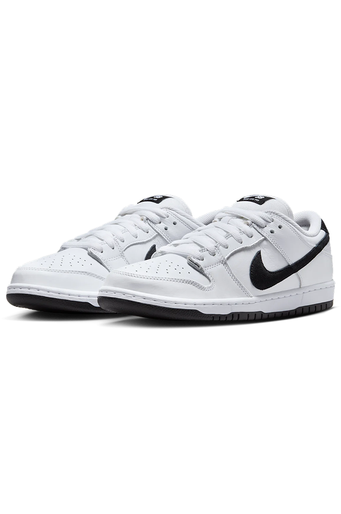 Nike SB Dunk Low Pro Skate Shoes "White and Black"