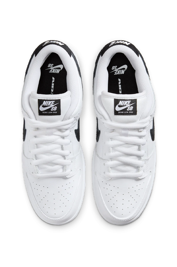 Nike SB Dunk Low Pro Skate Shoes "White and Black"