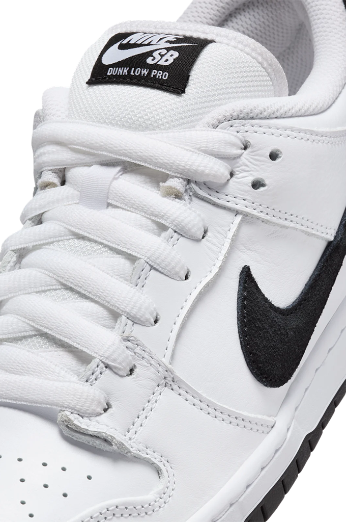 Nike SB Dunk Low Pro Skate Shoes "White and Black"