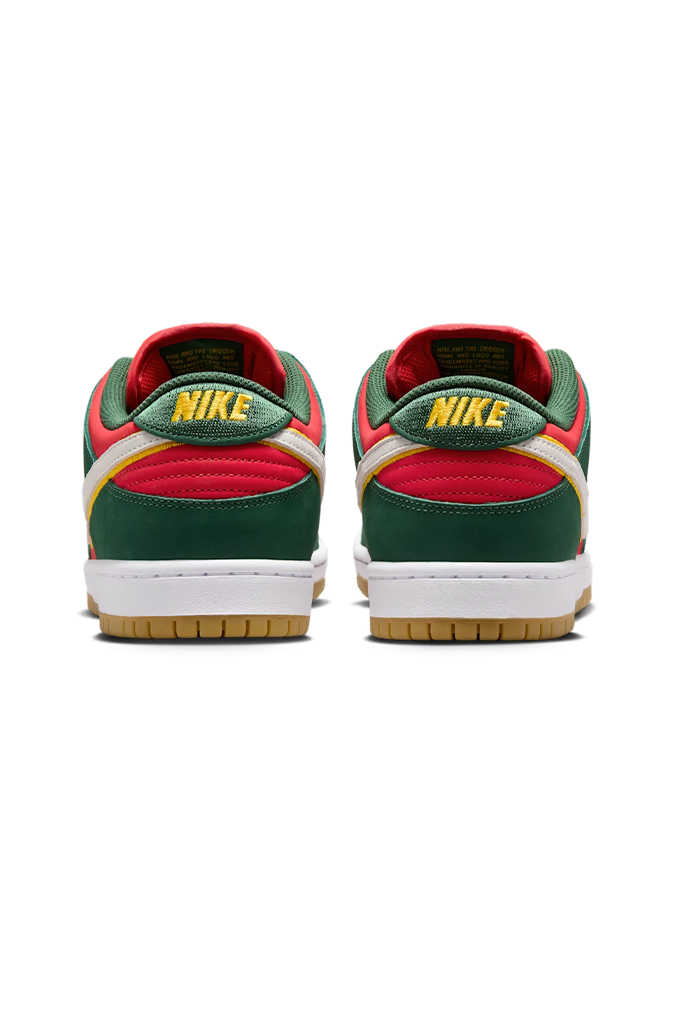 Nike SB Dunk Low Pro PRM 'Fir And Fire Red' Skate Shoes