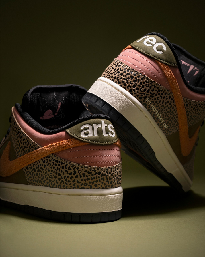 Nike SB Dunk Low Pro "Arts-Rec" Quick Strike Skate Shoes