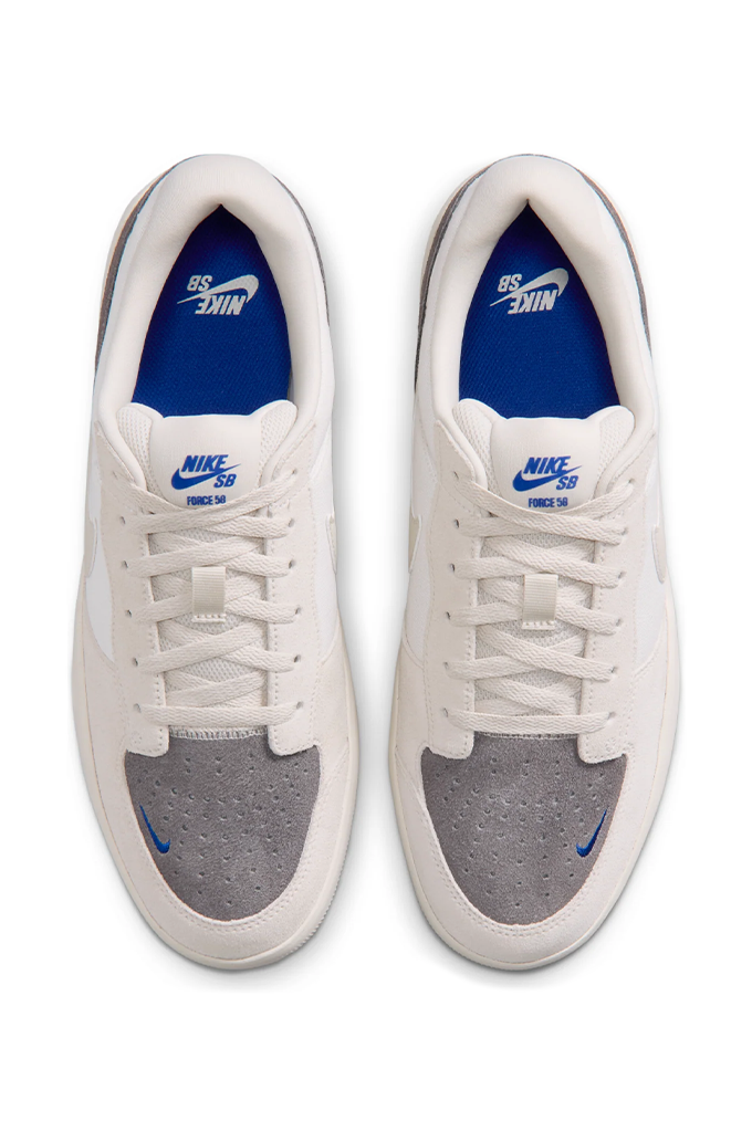 Nike SB Force 58 Skate Shoes (Phantom/Light Orewood Brown)