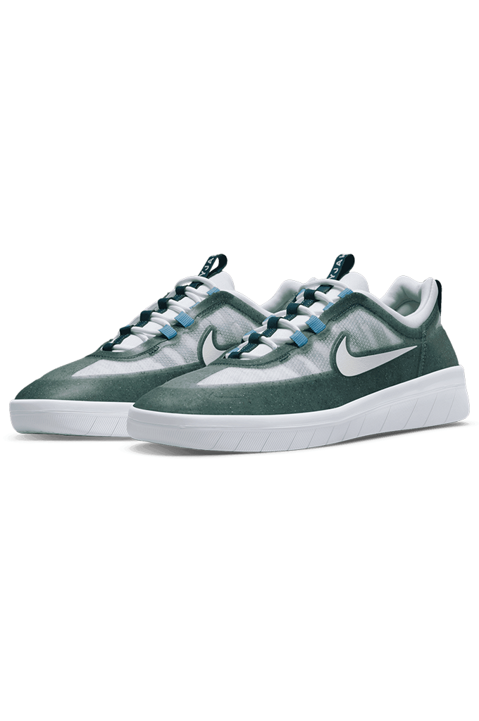 Nike SB Nyjah Free 2 Premium "Ash Green" Skate Shoes