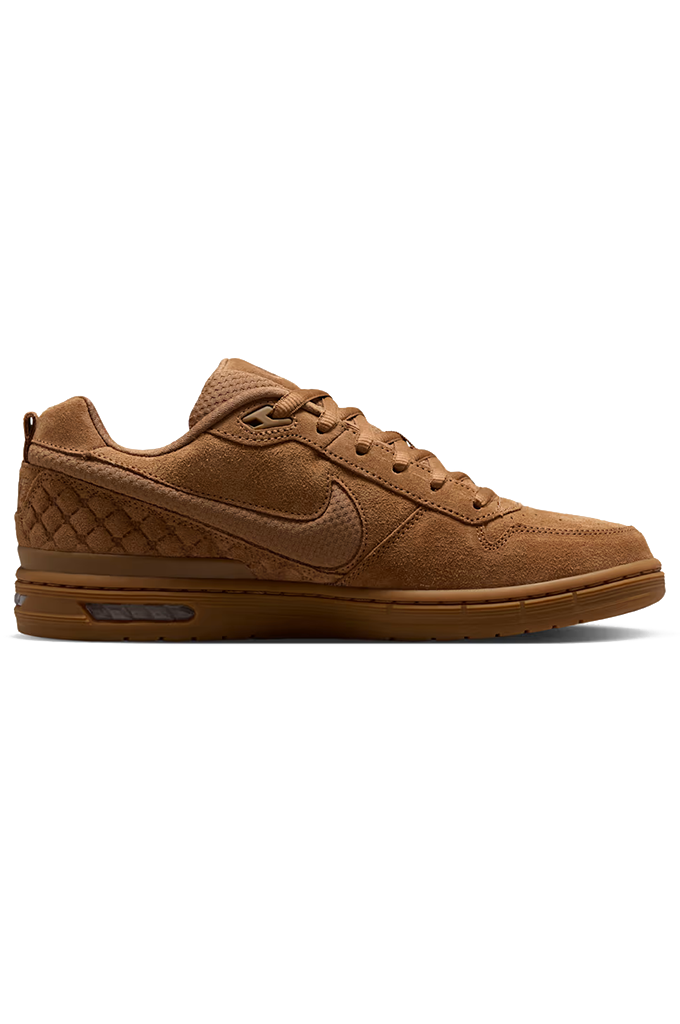 Nike SB Paul Rodriguez Zoom Air Low Light British Tan "Wheat" Skate Shoes