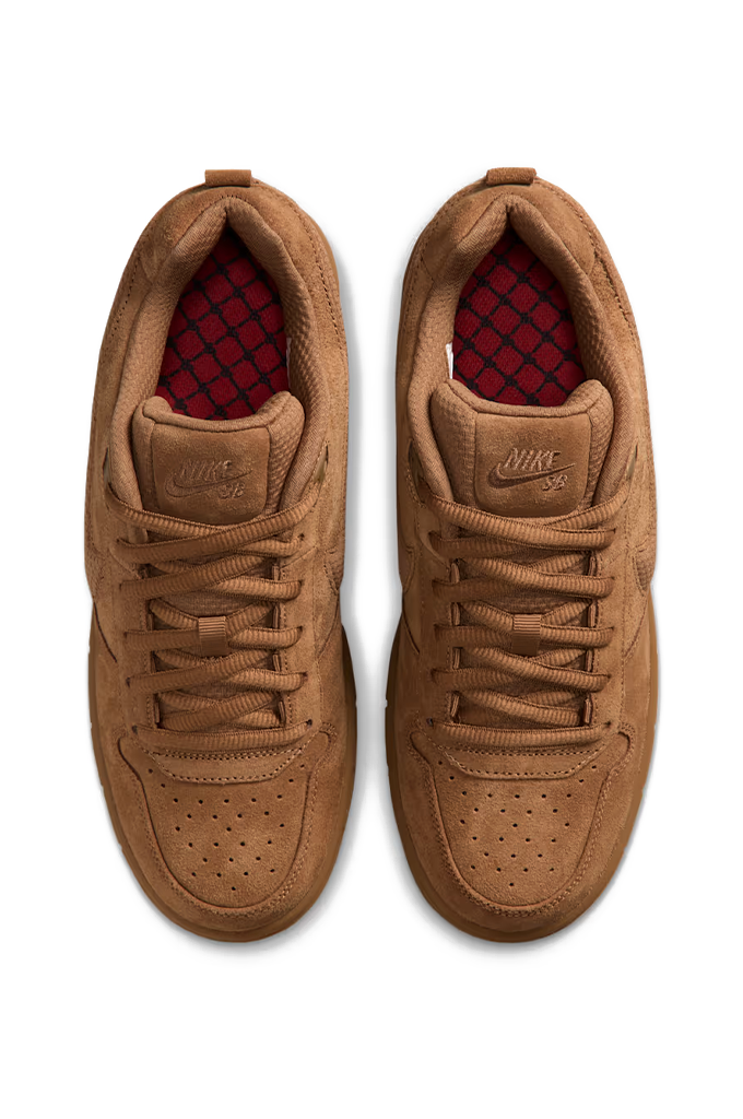 Nike SB Paul Rodriguez Zoom Air Low Light British Tan "Wheat" Skate Shoes