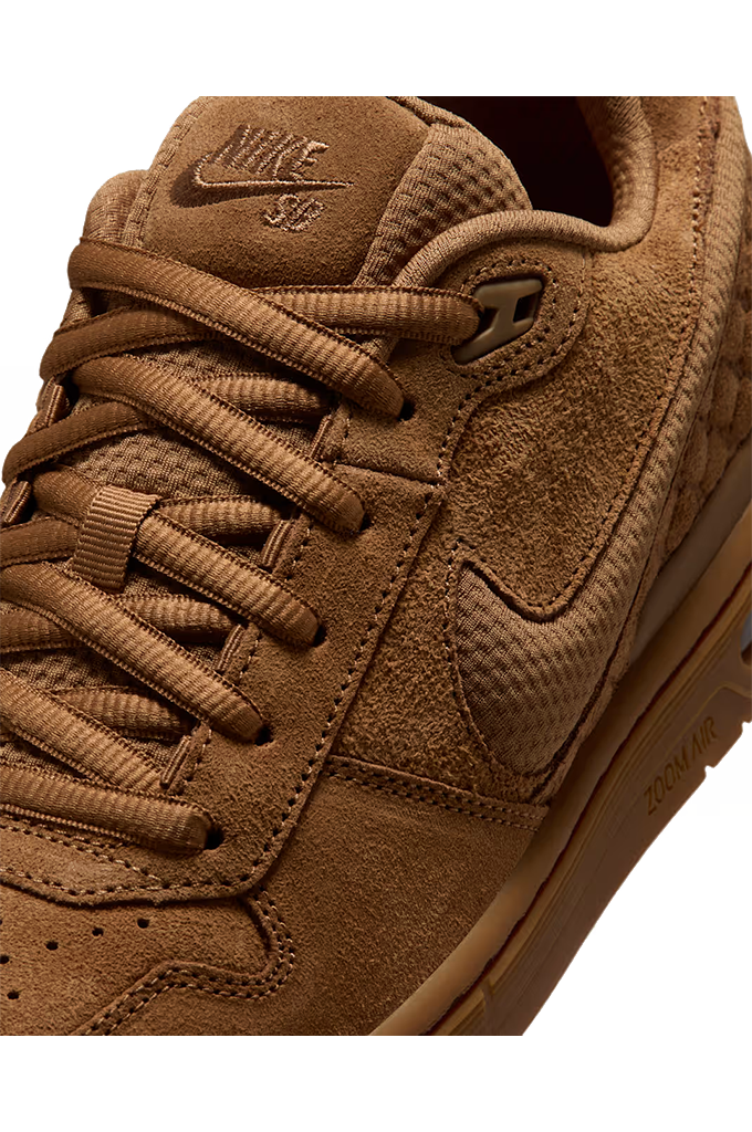 Nike SB Paul Rodriguez Zoom Air Low Light British Tan "Wheat" Skate Shoes