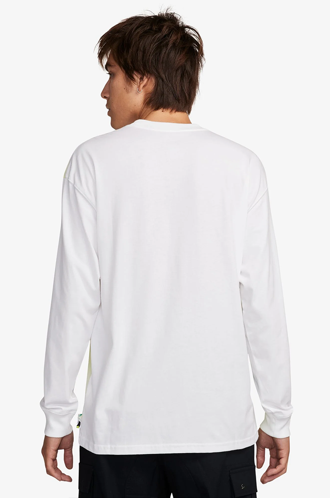 Nike Men s SB Long Sleeve Skate T Shirt White