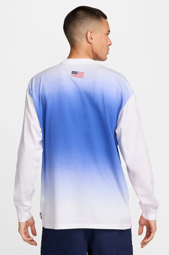 Nike SB USA Olympics Long Sleeve Skate Tee (Nike Skateboarding Federation Kit)