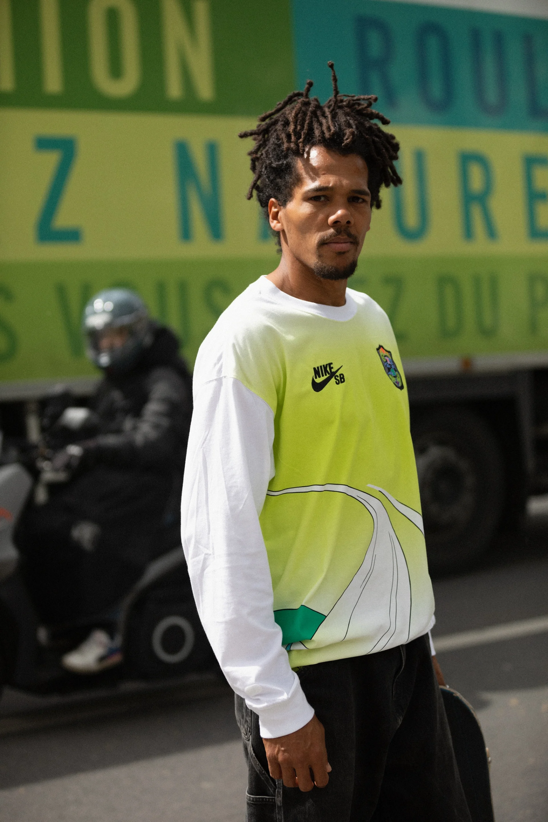 Nike SB Agnostic Olympics Long Sleeve Skate Tee (Nike Nike SB Agnostic Olympics Long Sleeve Skate Tee (Nike