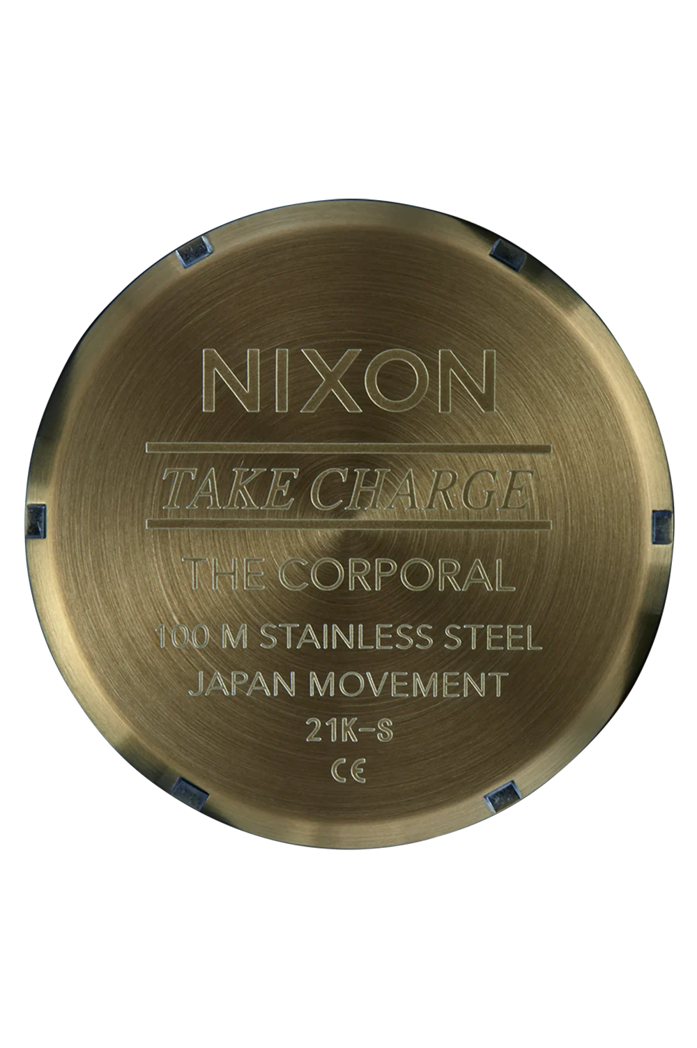 Nixon take charge the corporal 100m stainless steel 2025