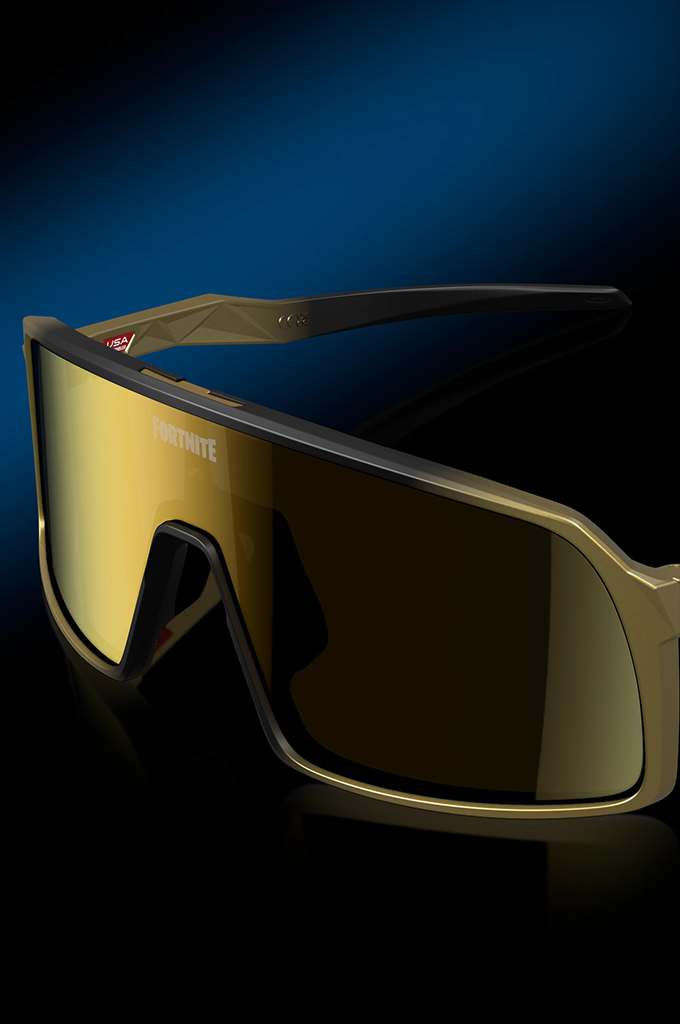 Oakley X Fortnite Midas Sutro Prizm 24k Sunglasses