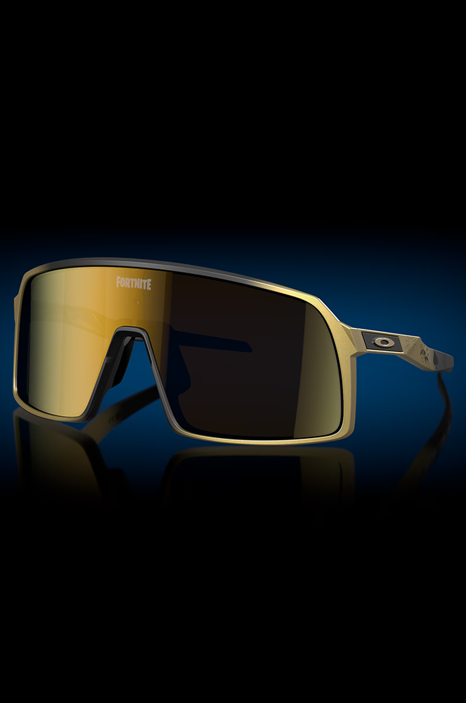 Oakley X Fortnite Midas Sutro Prizm 24k Sunglasses