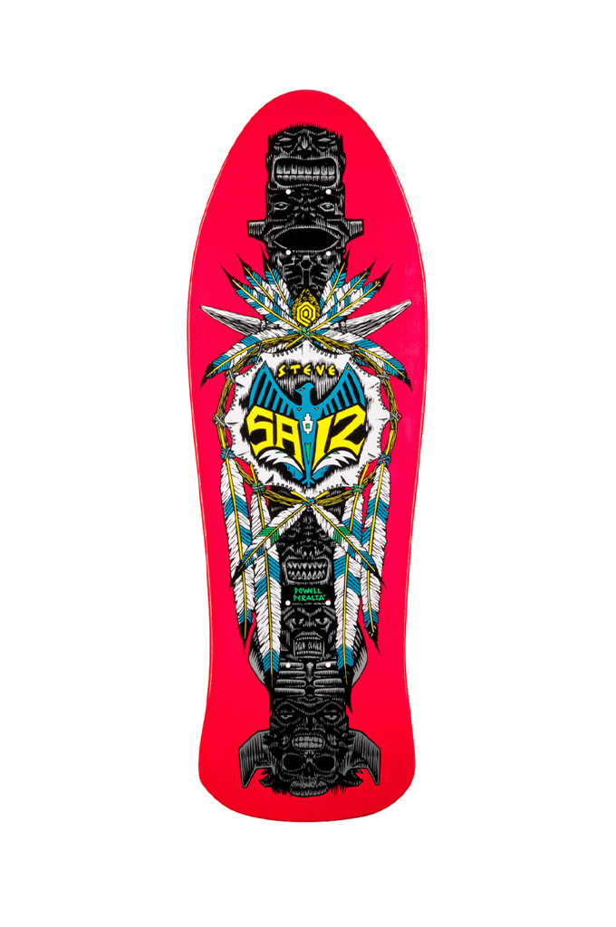 Powell Peralta Steve Saiz Totem Reissue Deck 10"