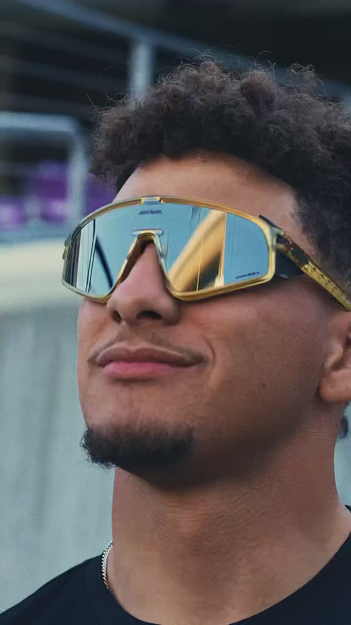 Oakley Latch Panel Patrick Mahomes II Collection Prizm Black Sunglasses