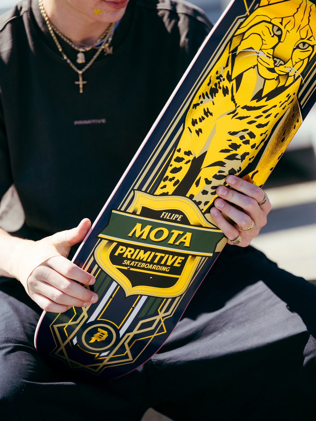 Primitive Mota Pro Lynx Deck Blue 8.0"