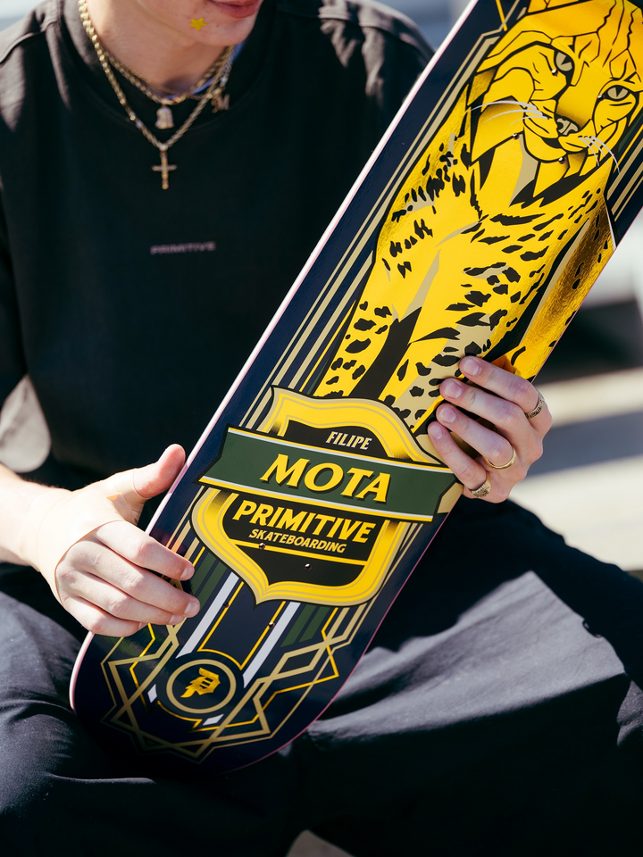 Primitive Mota Pro Lynx Deck Black 8.25"