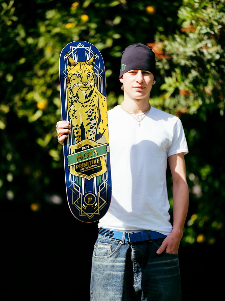 Primitive Mota Pro Lynx Deck Blue 8.0"