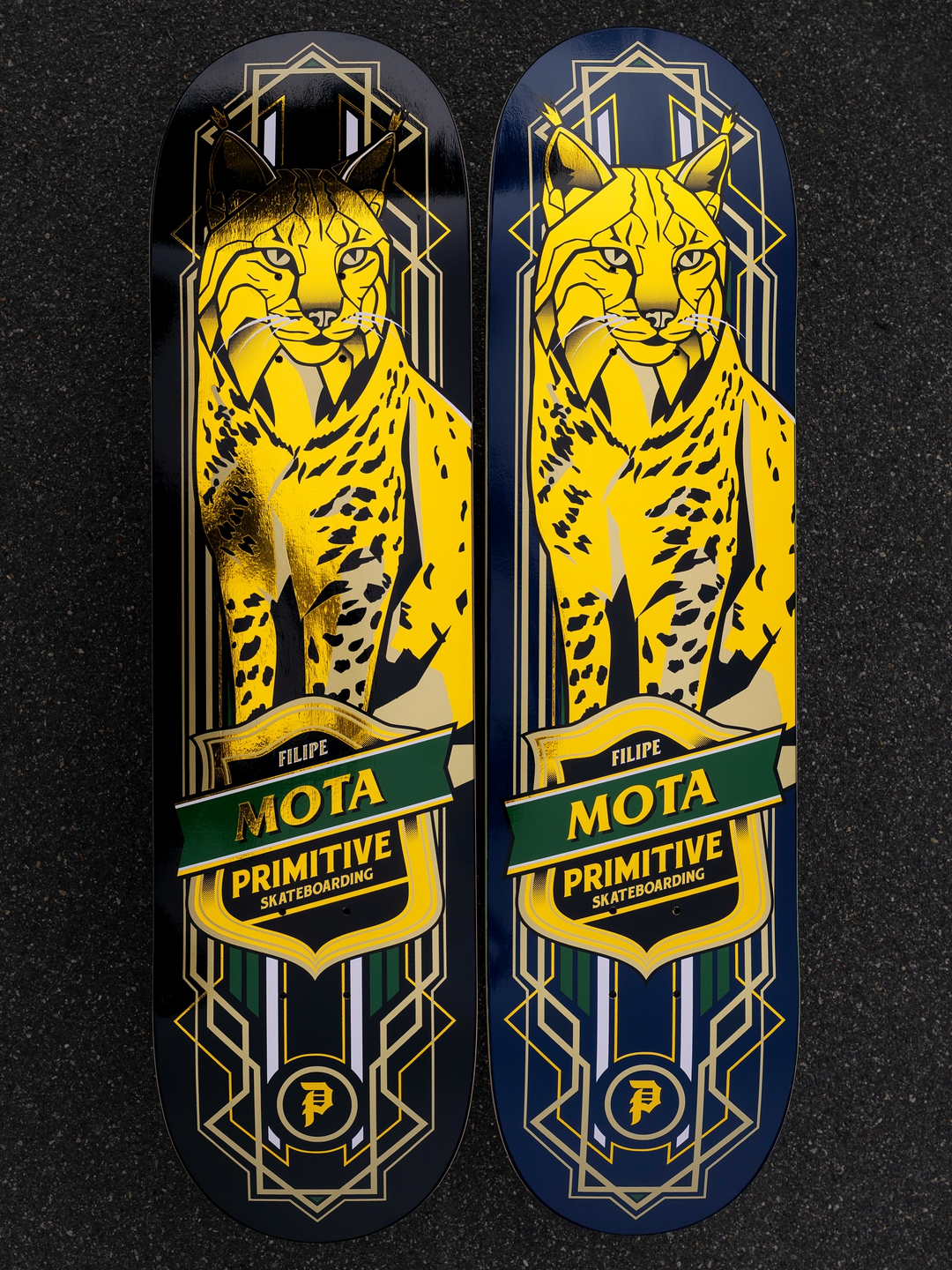 Primitive Mota Pro Lynx Deck Blue 8.0"