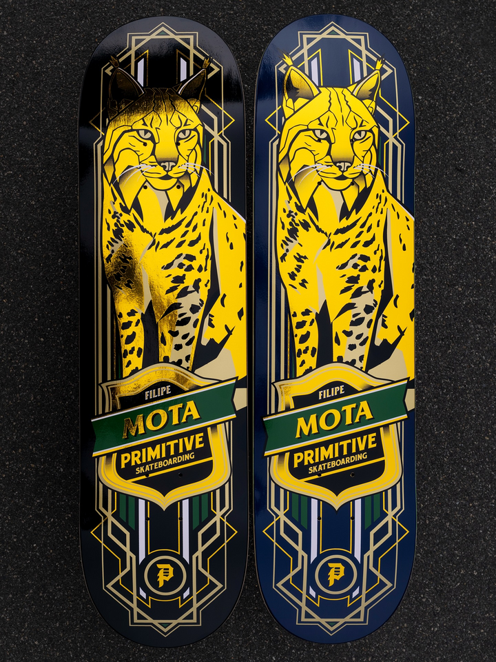 Primitive Mota Pro Lynx Deck Blue 8.0"