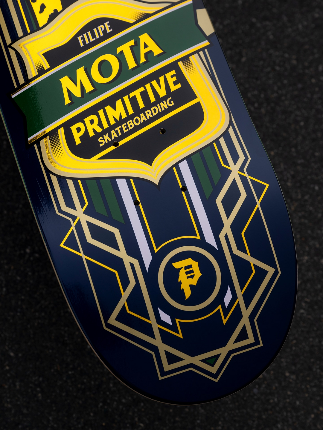Primitive Mota Pro Lynx Deck Black 8.25"