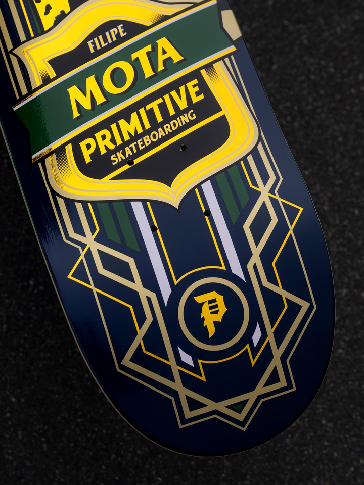 Primitive Mota Pro Lynx Deck Black 8.25"