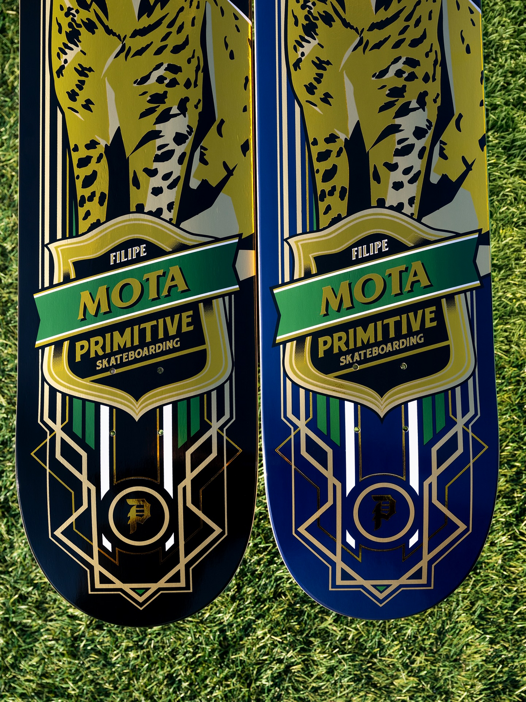 Primitive Mota Pro Lynx Deck Blue 8.0"