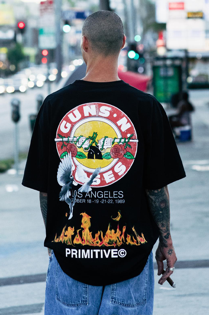Guns N' Roses X Primitive Next Door Tee– Mainland Skate & Surf