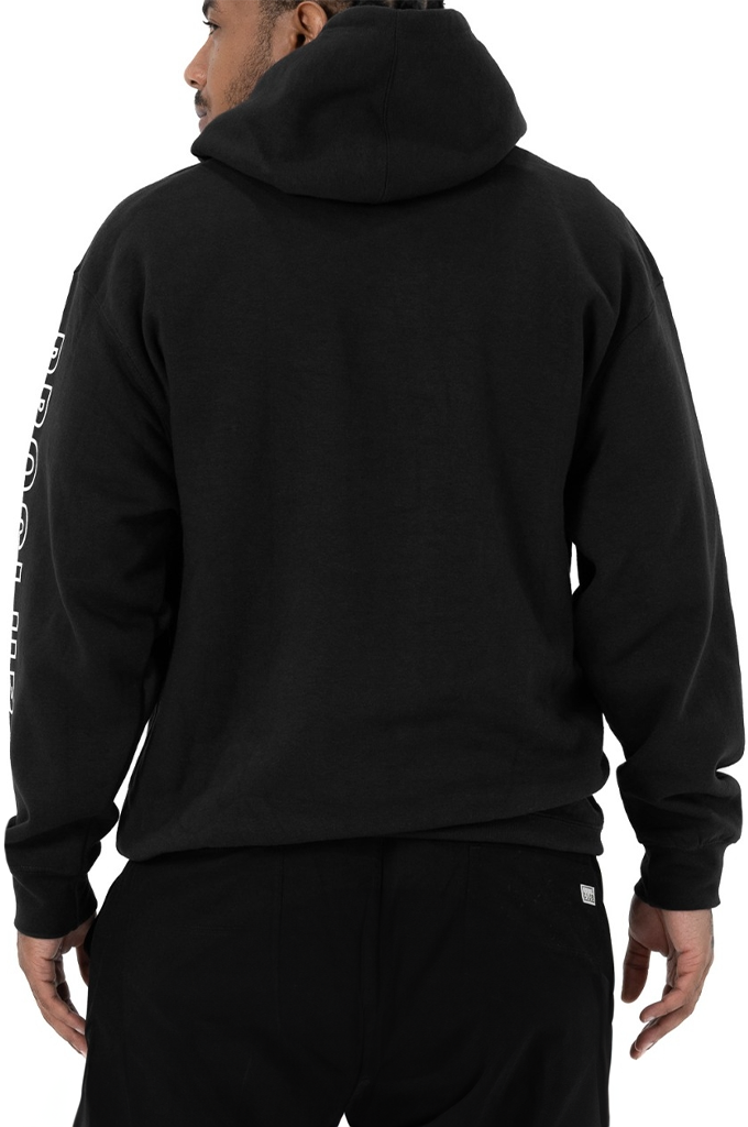 Pro Club Men's Embroidered Logo Heavyweight Pullover Hoodie