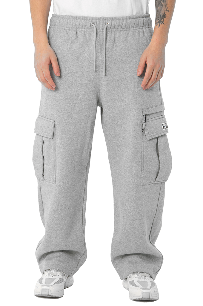 Pro Club Men's Heavyweight Basic Open Leg Cargo Sweatpants