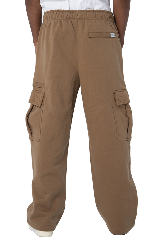 Pro Club Men's Heavyweight Basic Open Leg Cargo Sweatpants