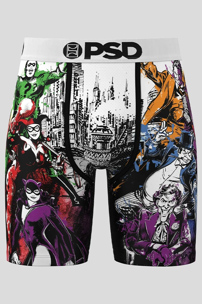 PSD X DC Gotham Villains Boxer Brief Underwear