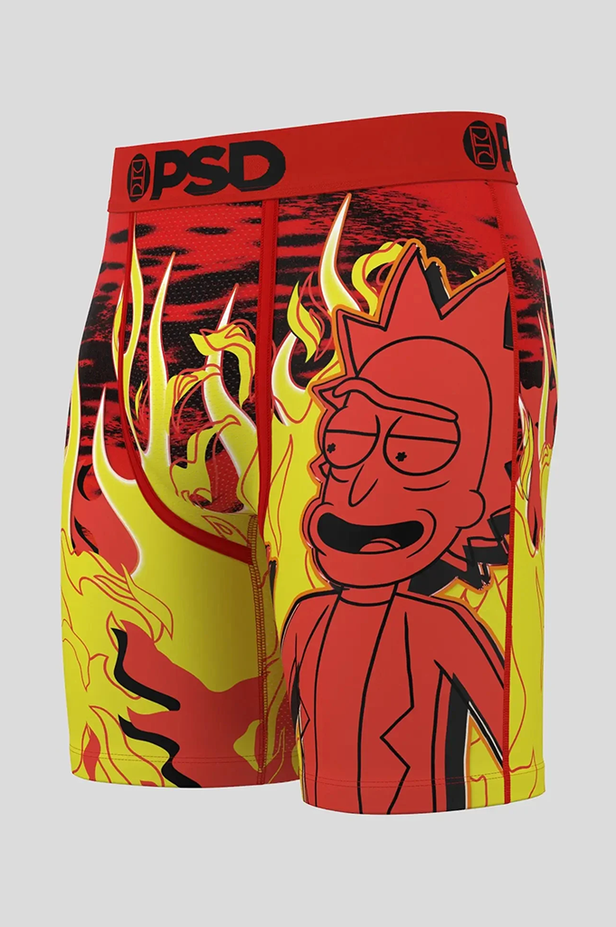 PSD Rick & Morty Heat Boxer Brief Underwear