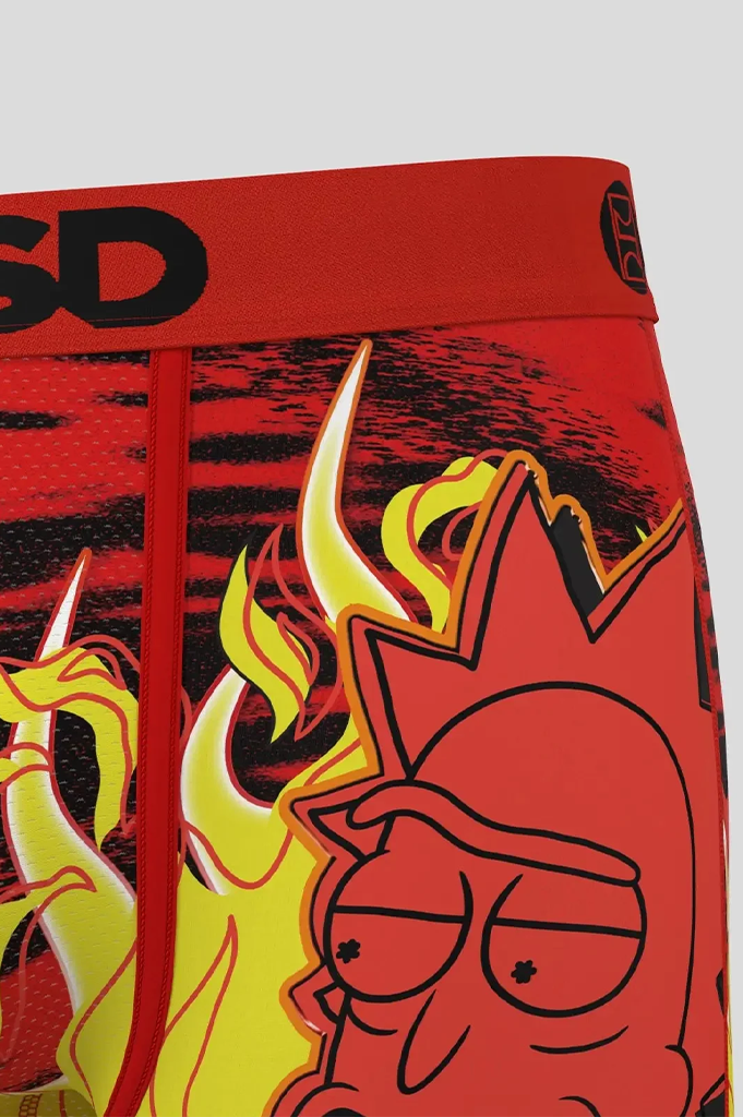 PSD Rick & Morty Heat Boxer Brief Underwear