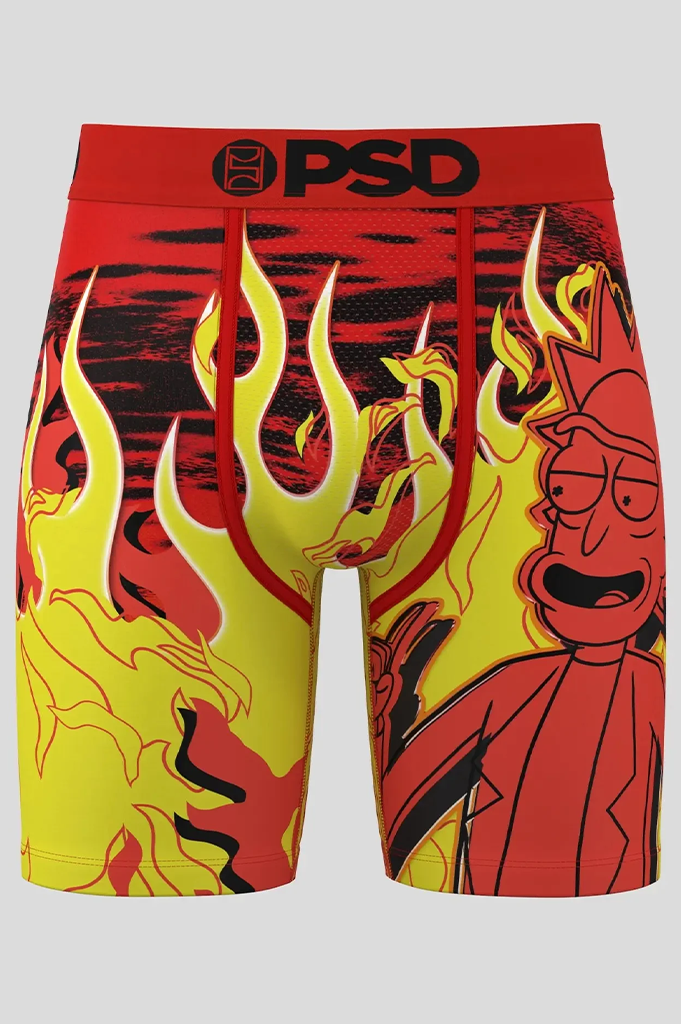 PSD Rick & Morty Heat Boxer Brief Underwear